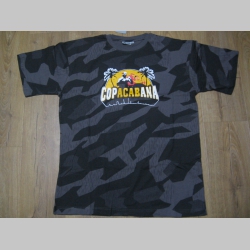 CopACABana, nočný maskáč-Nightcamo SPLINTER, pánske tričko 100%bavlna